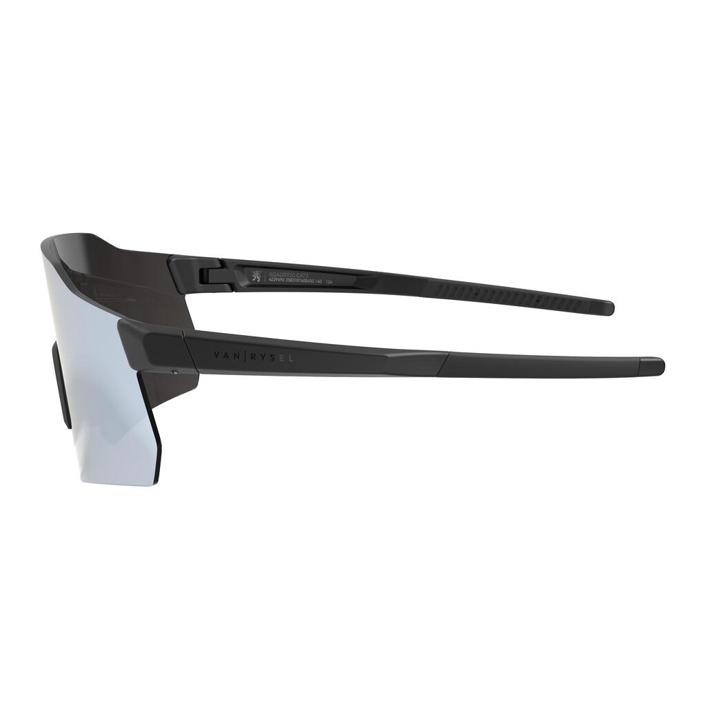 Fahrradbrille Rennrad ROADR 920 Damen/Herren High Definition Kat. 3 weiss 