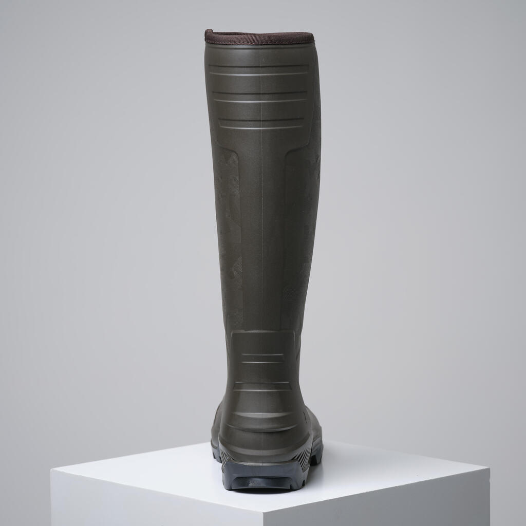 מגפי PVC WELLIES LAND 500 WARM FARM FUSE FREW