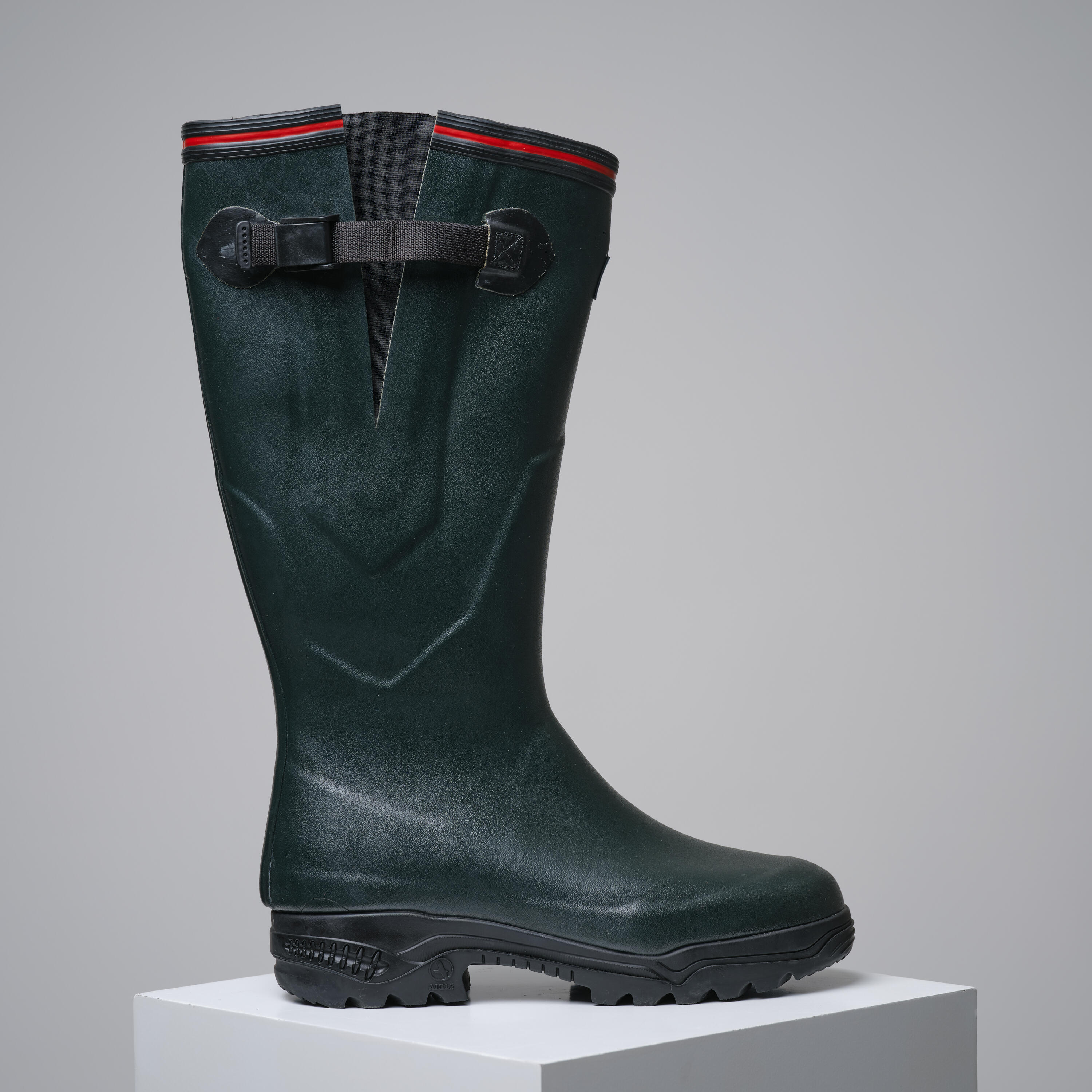 WARME JACHTLAARZEN MET VERSTEVIGINGEN RUBBER NEOPREEN PARCOURS ISO 2 WINTER 3/7