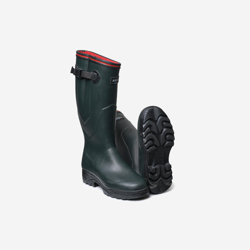 Botas Agua Katiuskas Caza Aigle Parcours 2 Winter Hombre Neopreno 4,5 mm Verde