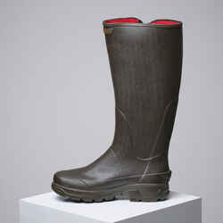 WARM NEOPRENE RUBBER BOOTS WITH ZIP 540