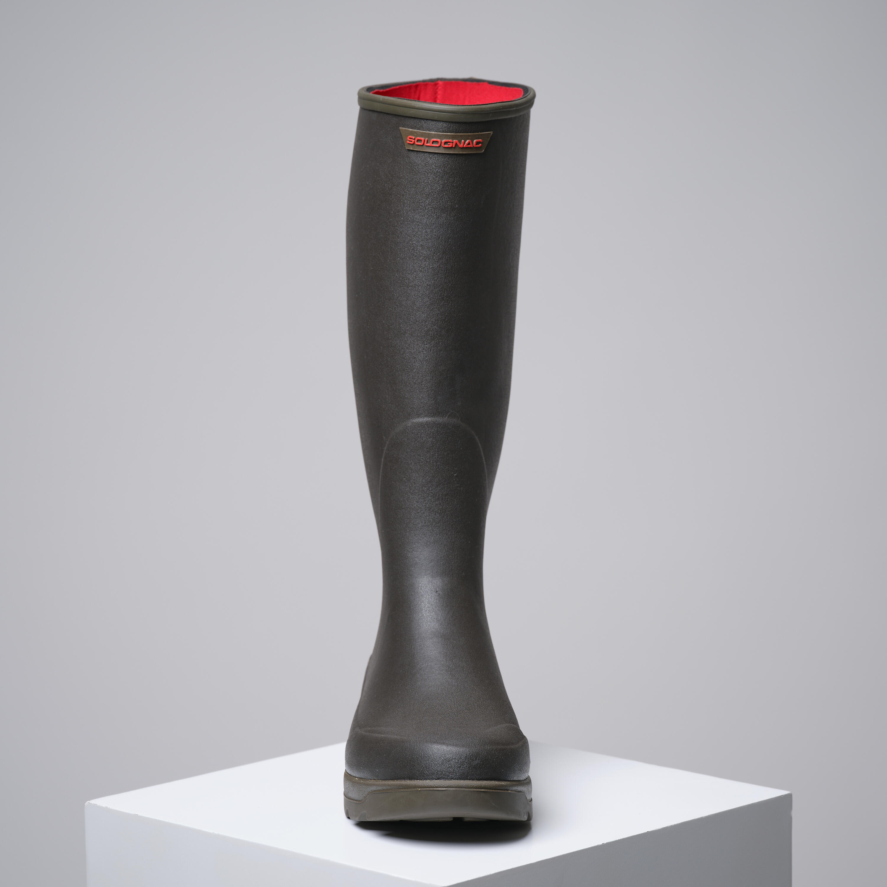 Botas de goma de caza decathlon hot sale