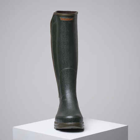 Zipped Tall Wellies - Green