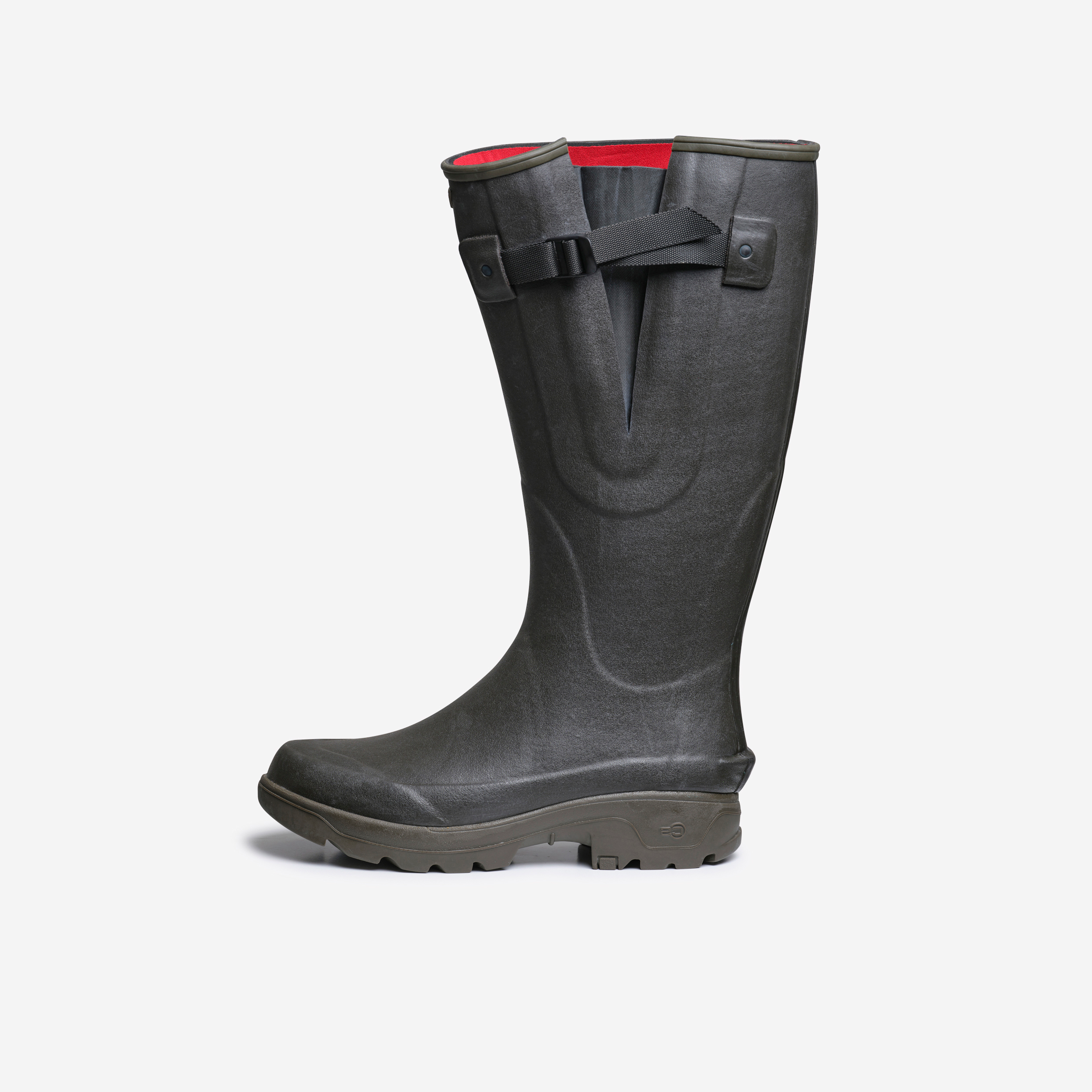 Bottes Chaudes Caoutchouc Neoprene Soufflet Homme 520 Marron pour les clubs et collectivites Decathlon Pro