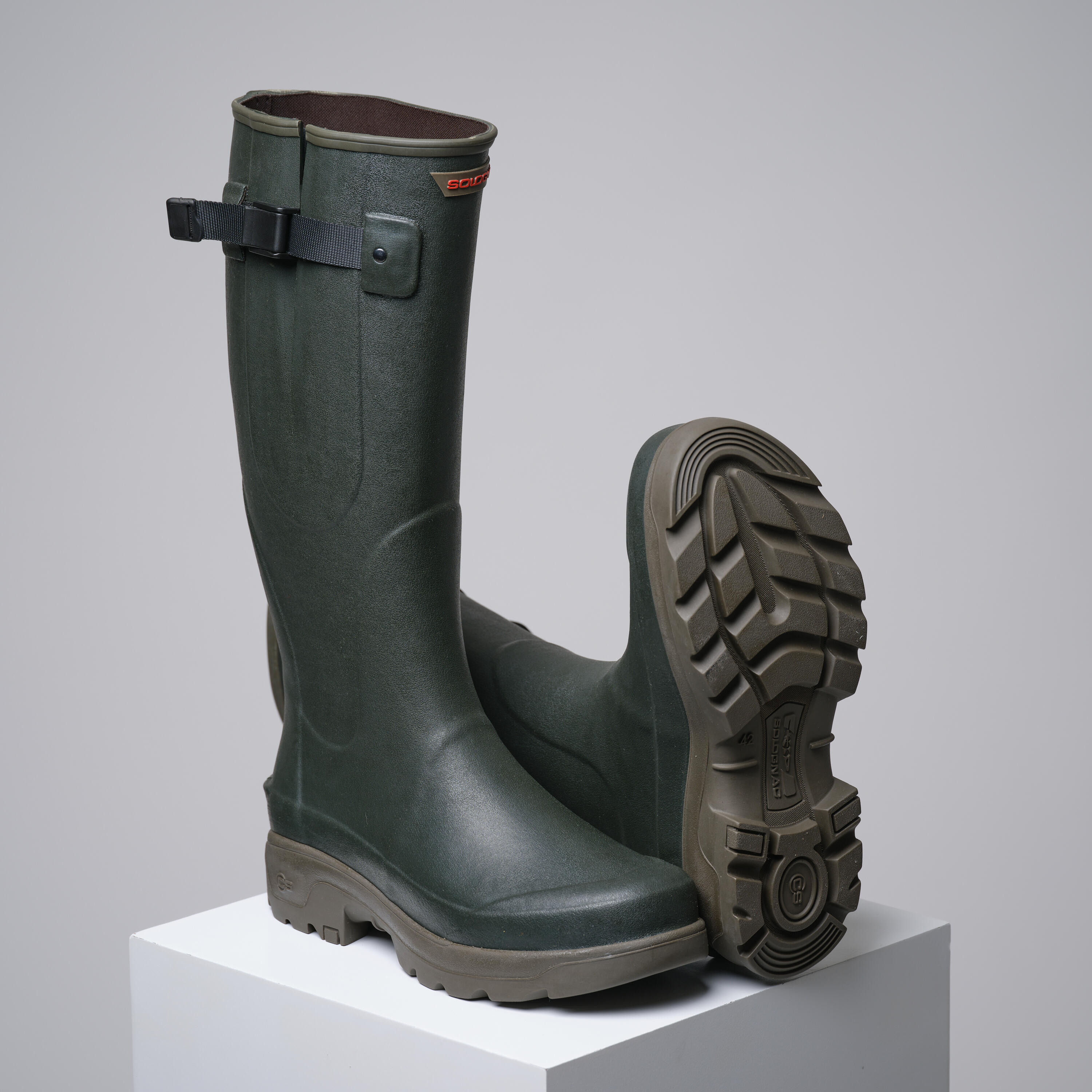 Botas de Agua Katiuskas Solognac Sgw Renfort 520 Hombre Fuelle