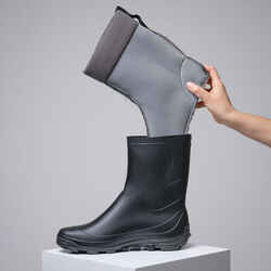 ADULT WARM WELLIES BLACK