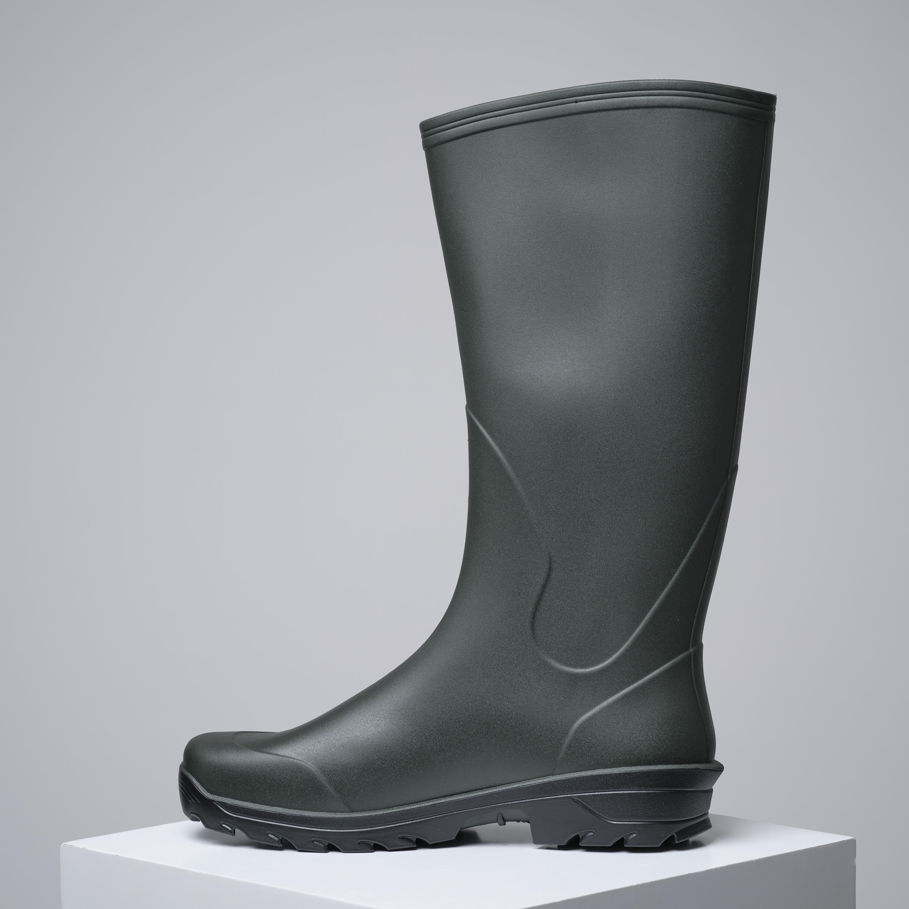 Lightweight Tall Wellies - Green 2/6