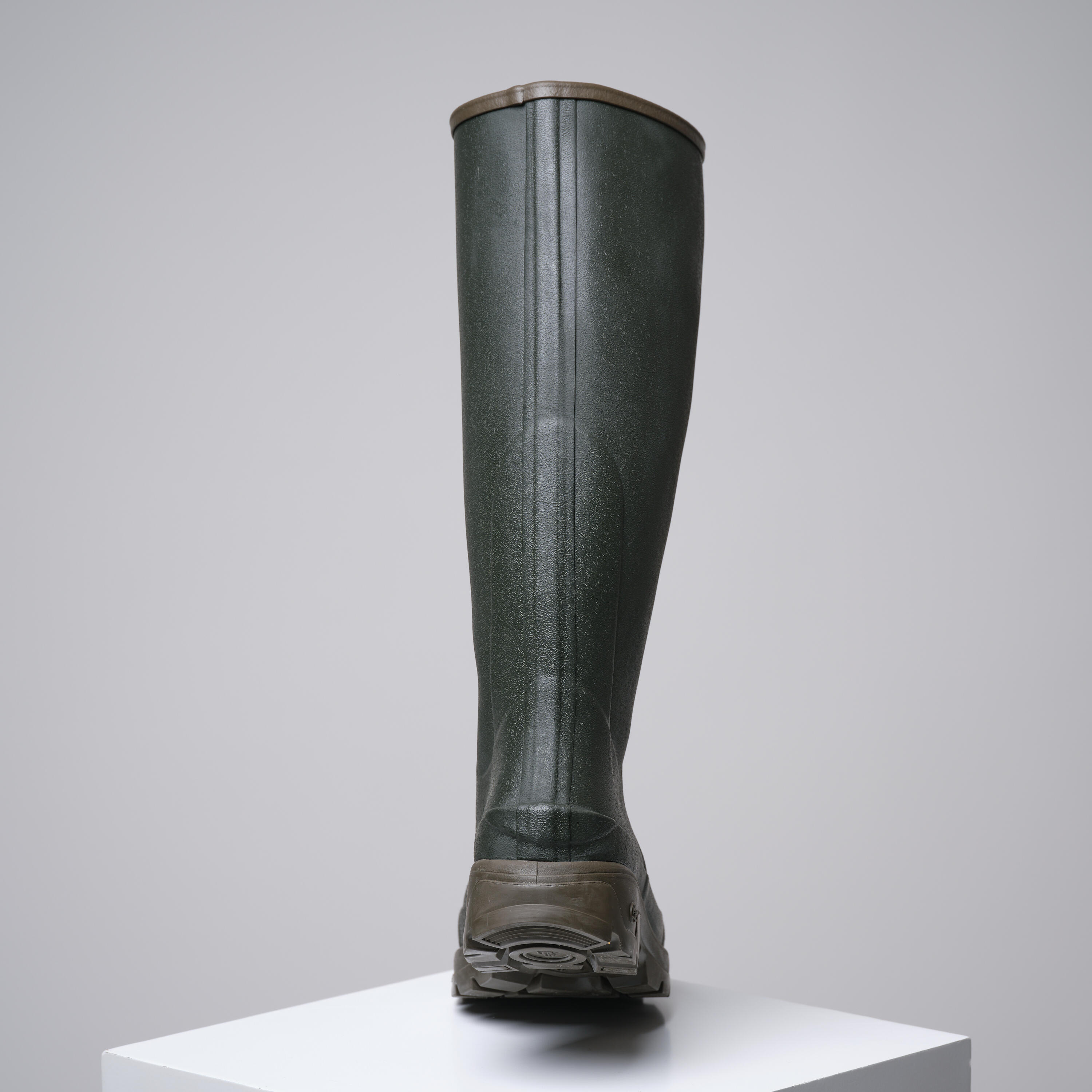 Rubber Hunting Rain Boot - 500 5/10