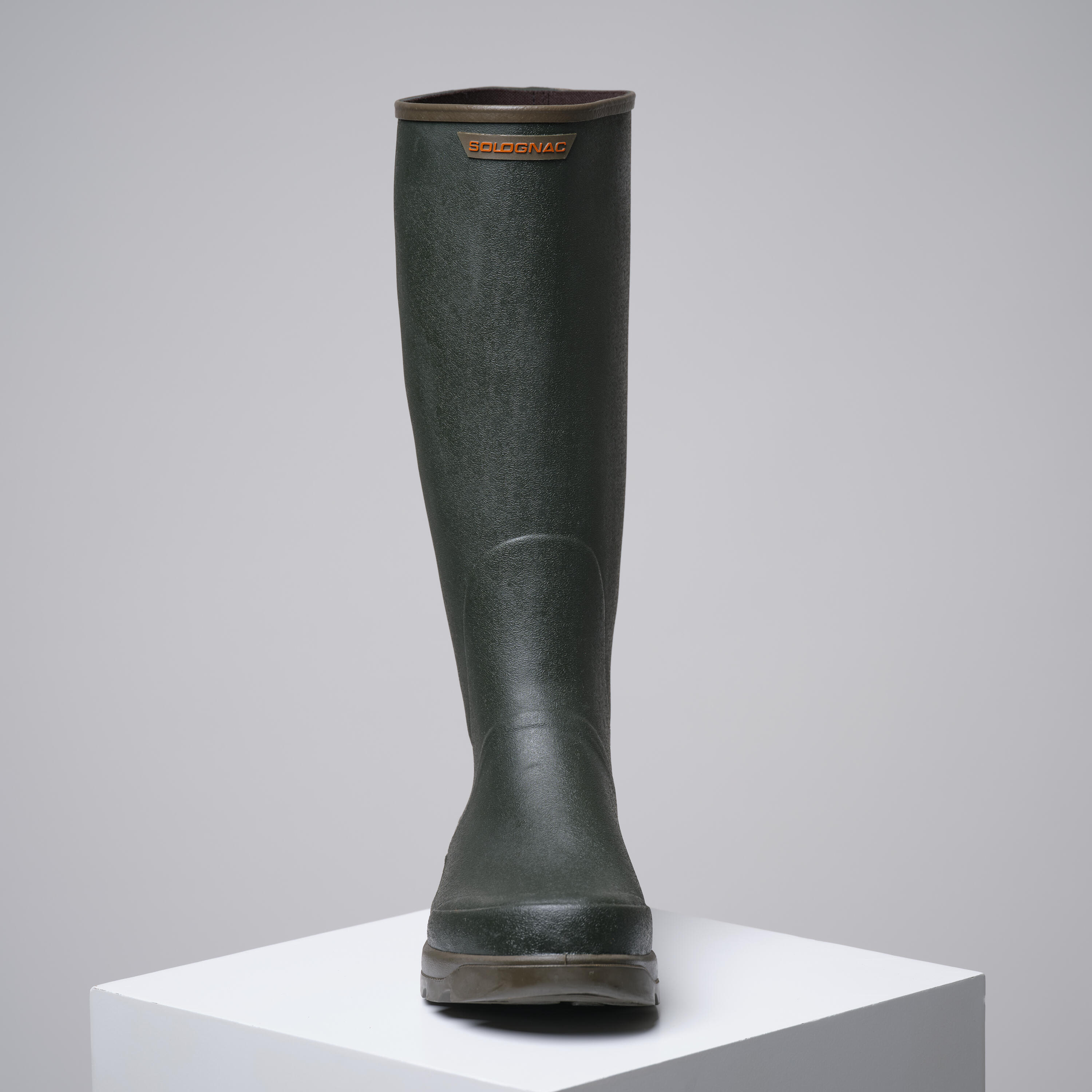 Rubber Hunting Rain Boot - 500 4/10