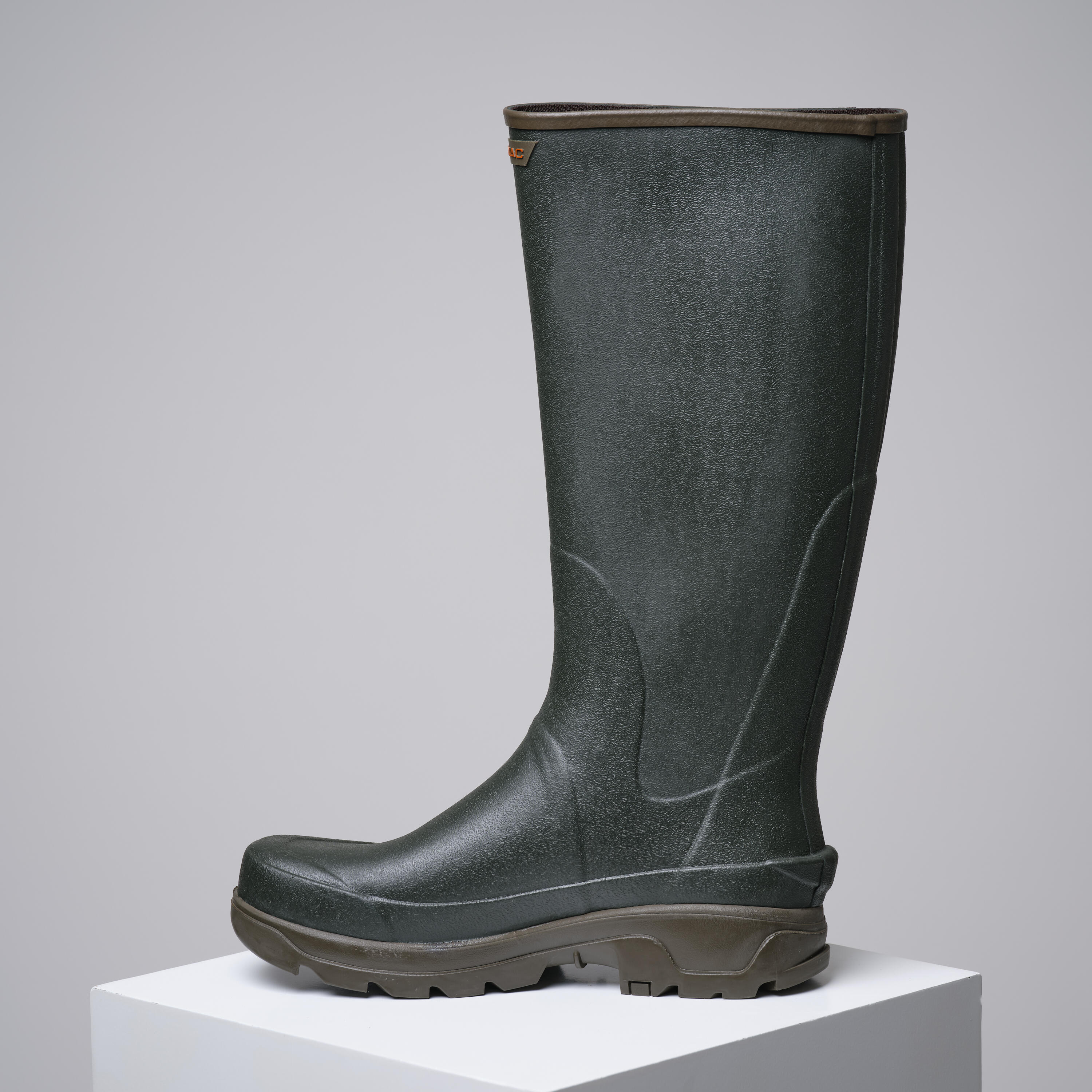 Rubber Hunting Rain Boot - 500 2/10