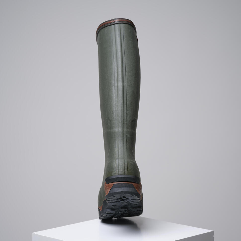 WARM NEOPRENE RUBBER BOOTS COMFORT 900 SOLOGNAC Decathlon