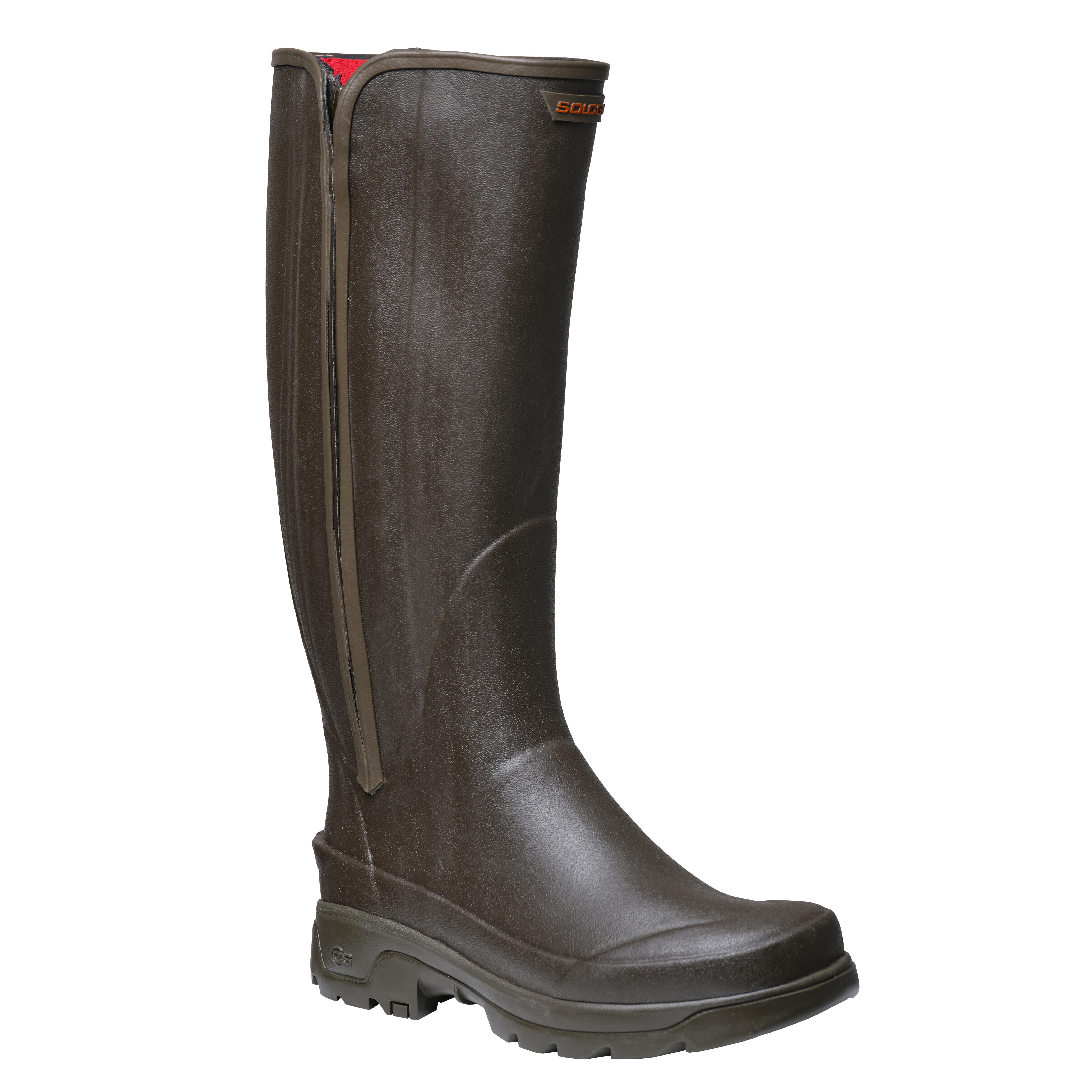 Warm Boots with Zipper - SOLOGNAC
