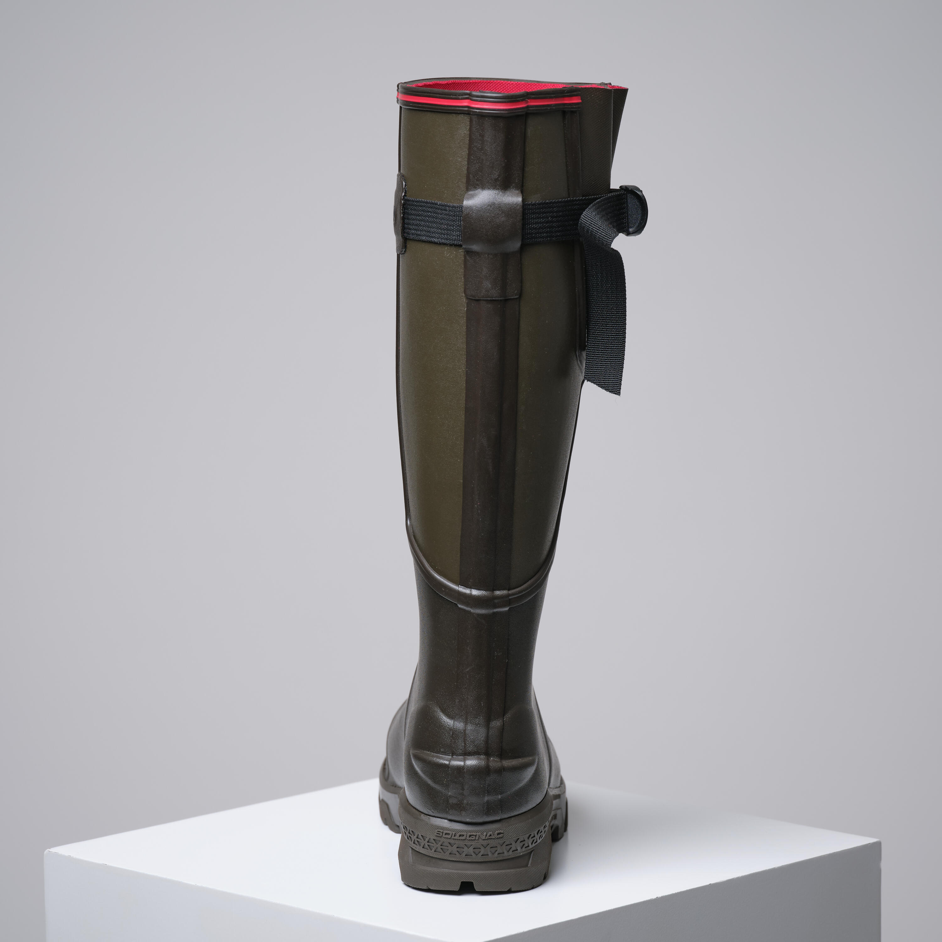Gummistiefel 520 Damen strapazierfähig braun 3/5