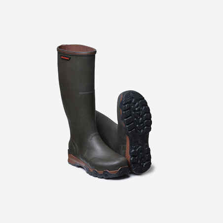 Waterproof Tall Wellies - Brown