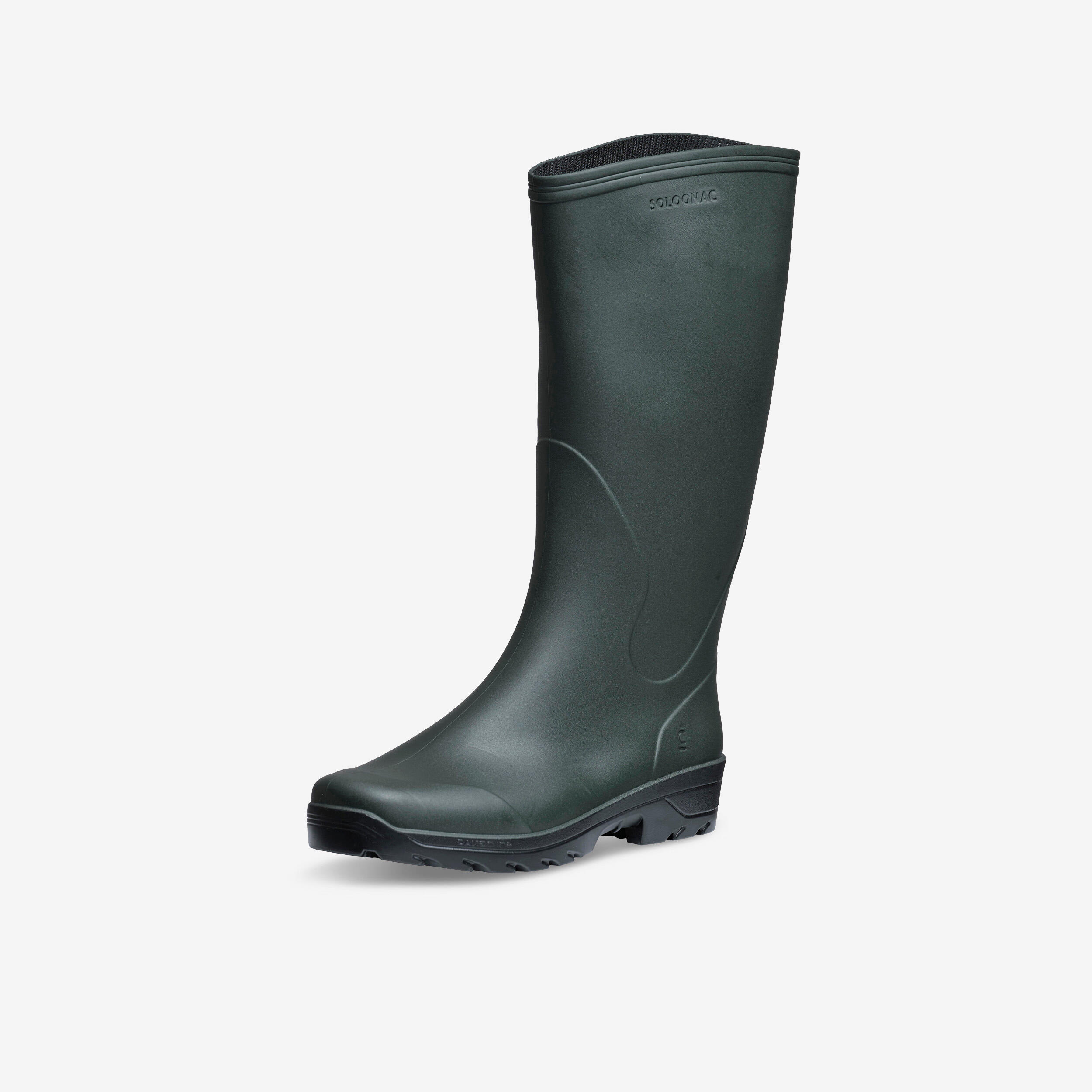 Lightweight Tall Wellies - Green 1/6