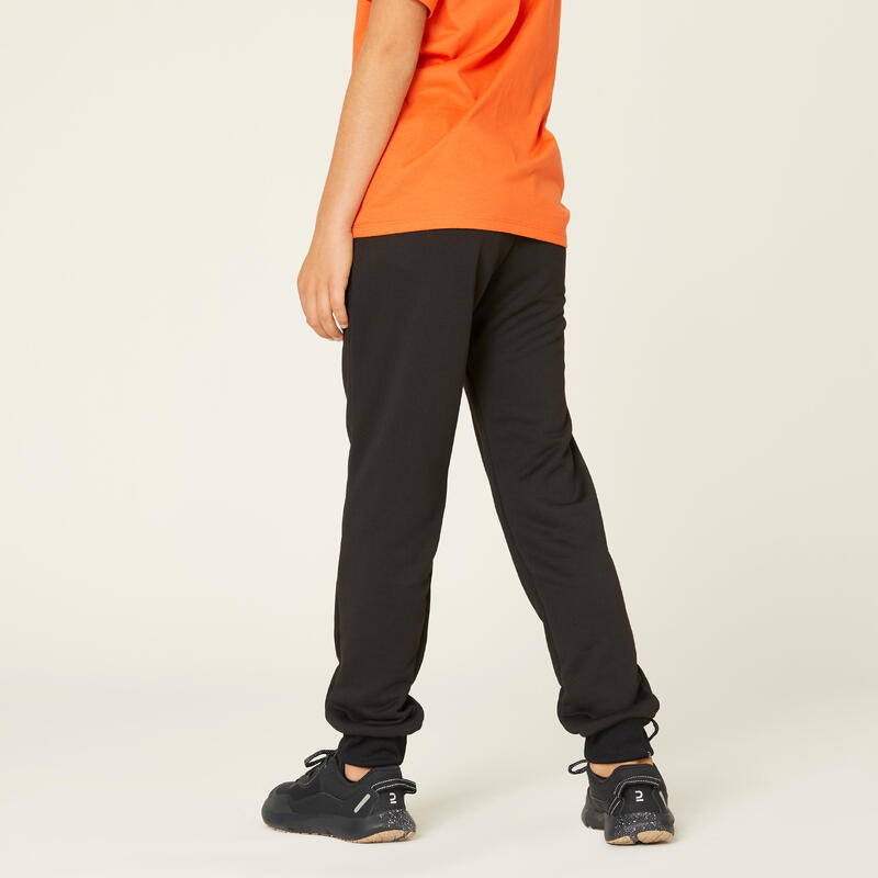 Pantalon de jogging mixte, enfant chaud synthétique respirant - S500 noir