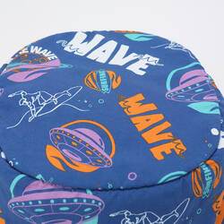 Surfing junior hat blue space