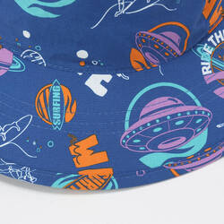 Surfing junior hat blue space