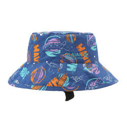 Surfing junior hat blue space