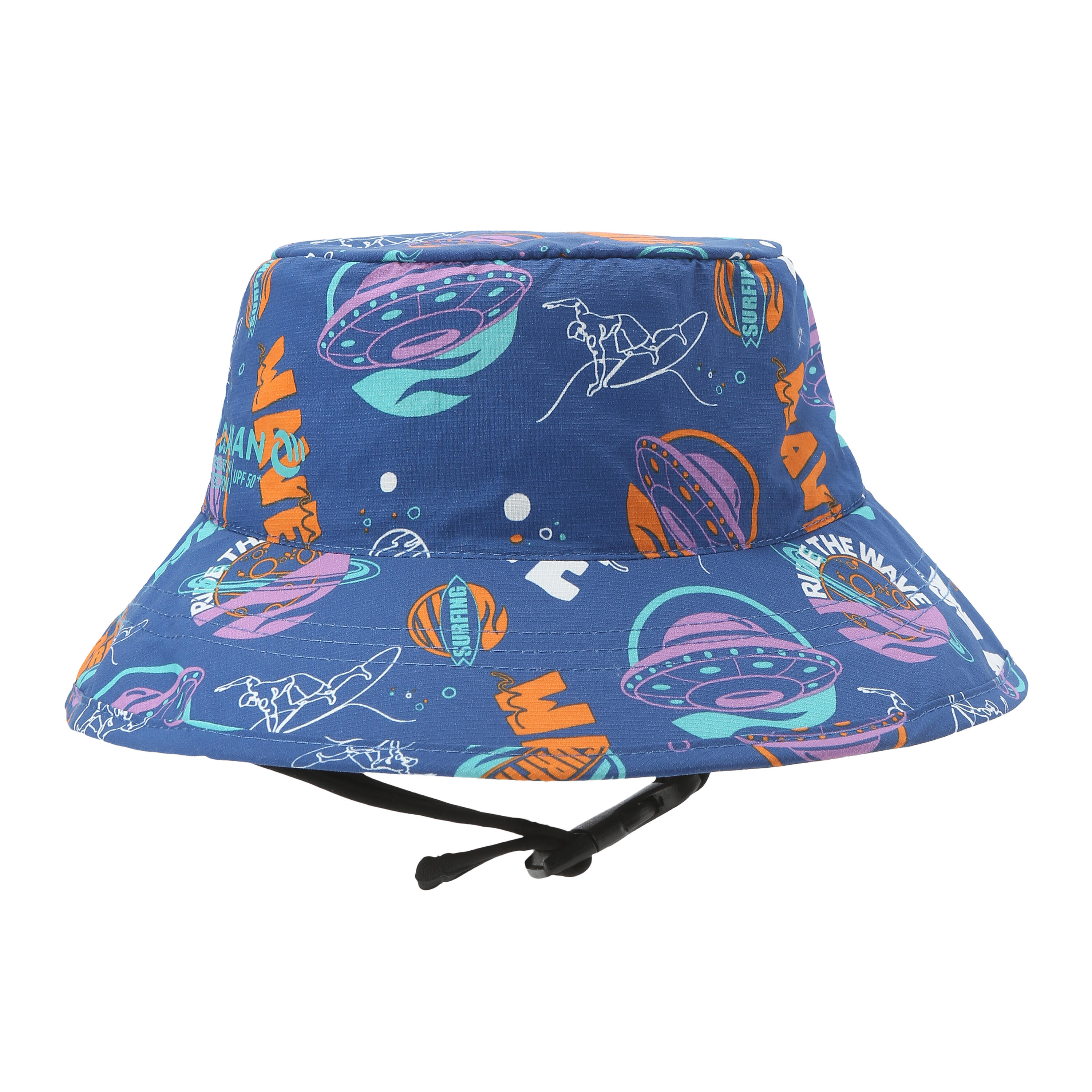 Surfing junior hat blue space