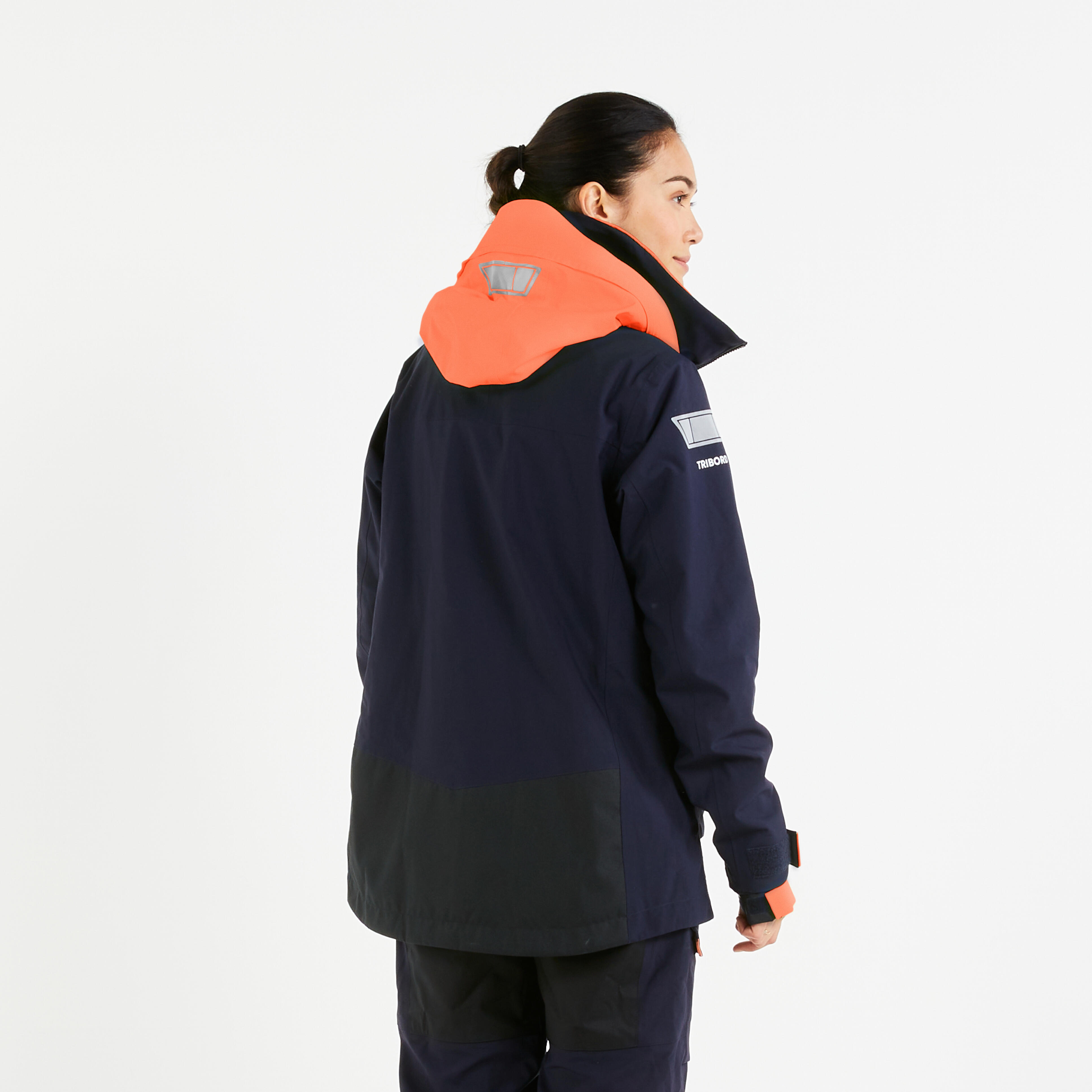 Sailing 500 Women's Watch Jacket Navy Blue