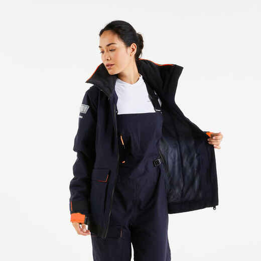 
      Women’s Sailing Jacket 500 - Navy Blue
  