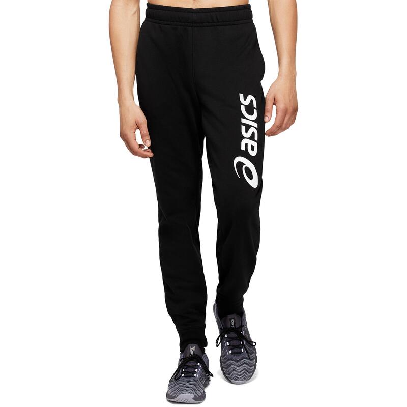 PANTALON DE SURVÊTEMENT ASICS big logo noir et blanc