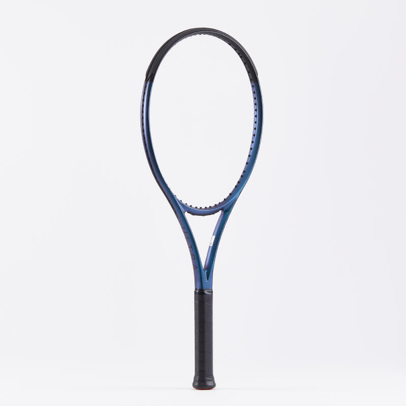 Raquette de tennis adulte - Wilson Ultra 100L V4 bleu NON CORDEE 280g