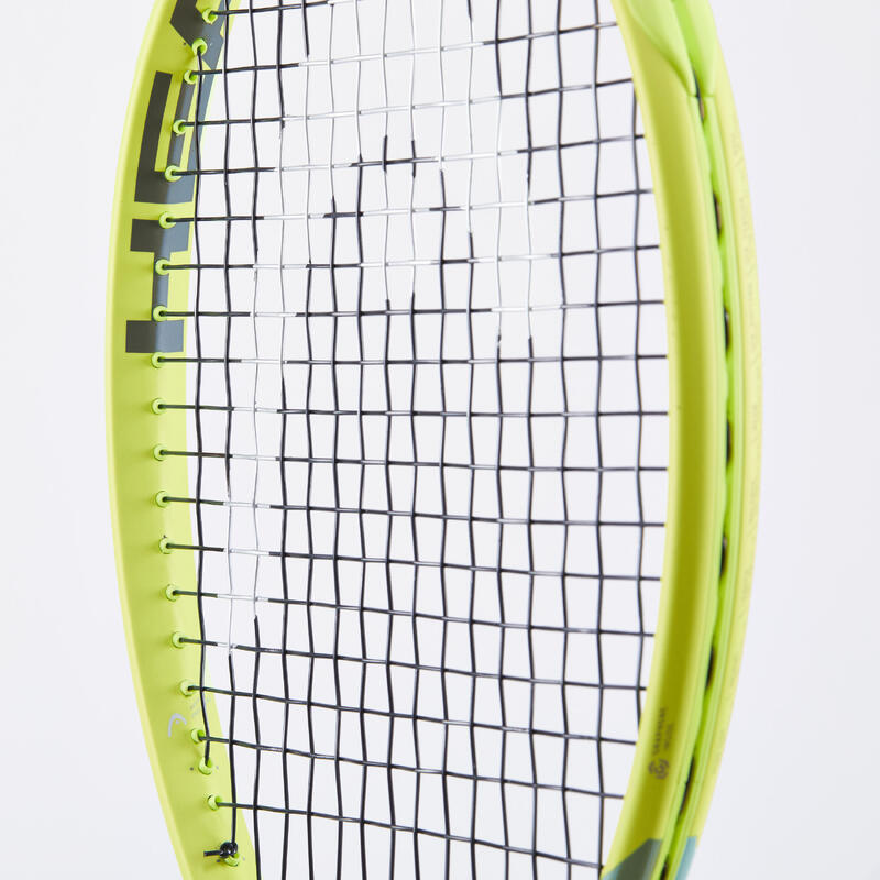 Raquette de tennis adulte - HEAD Auxetic Extreme MP Lite Gris Jaune 285g