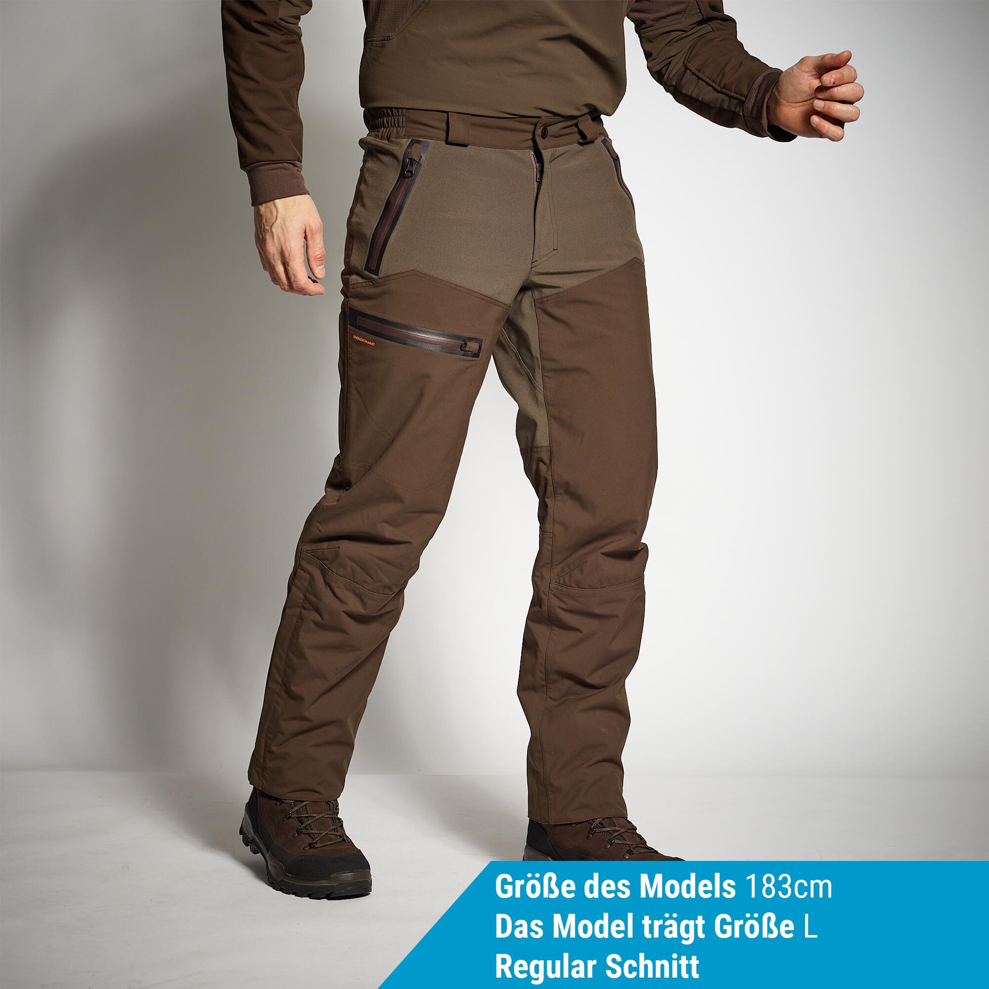 Jagdhose RENFORT 900 wasserdicht braun  12/17