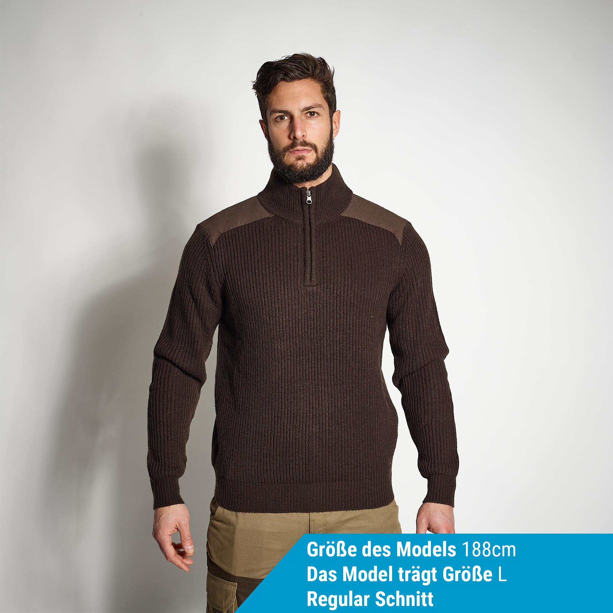 Strickpullover 500 braun  9/15