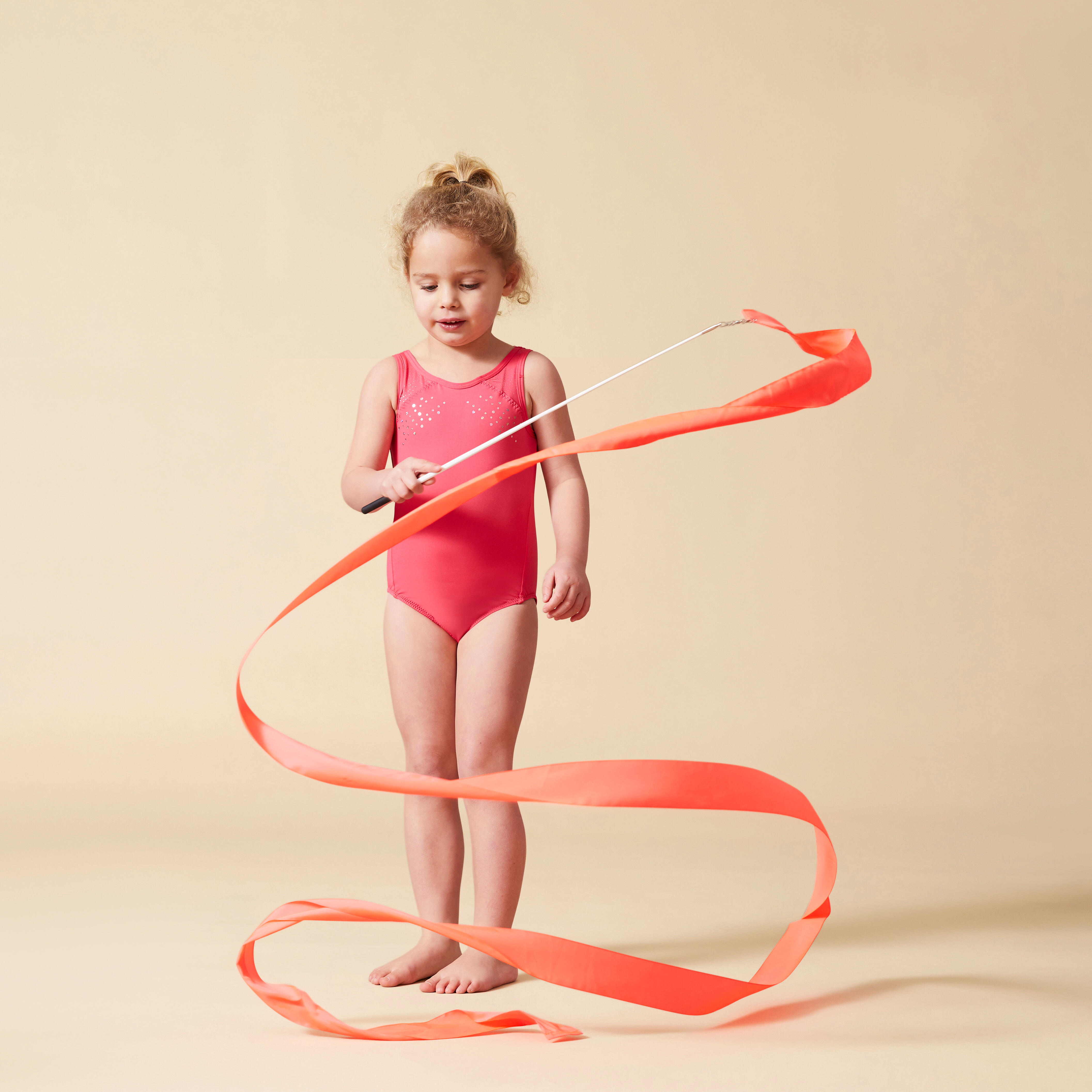 Children's Rhythmic Gymnastics Ribbon Dance Stick Props 