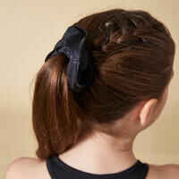 Women's Sequined Gymnastics Scrunchie - Black