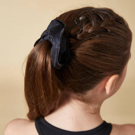 Scrunchie Gimnastik Anak Perempuan - Hitam