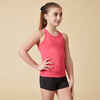 Girls' Muscle Back Gym Tank Top My Top - Pink