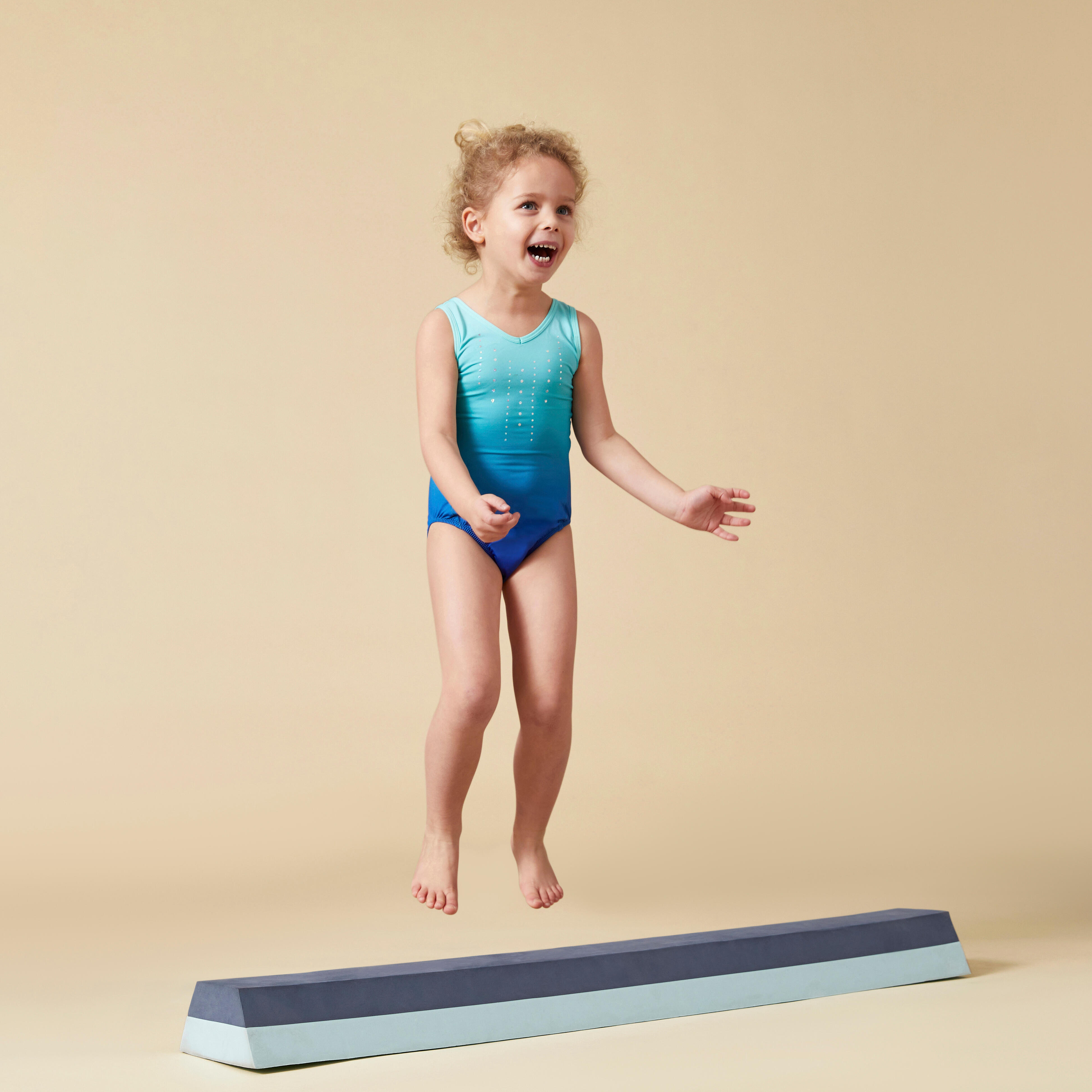 Gymnastics Foam Balance Beam - Kids - DOMYOS