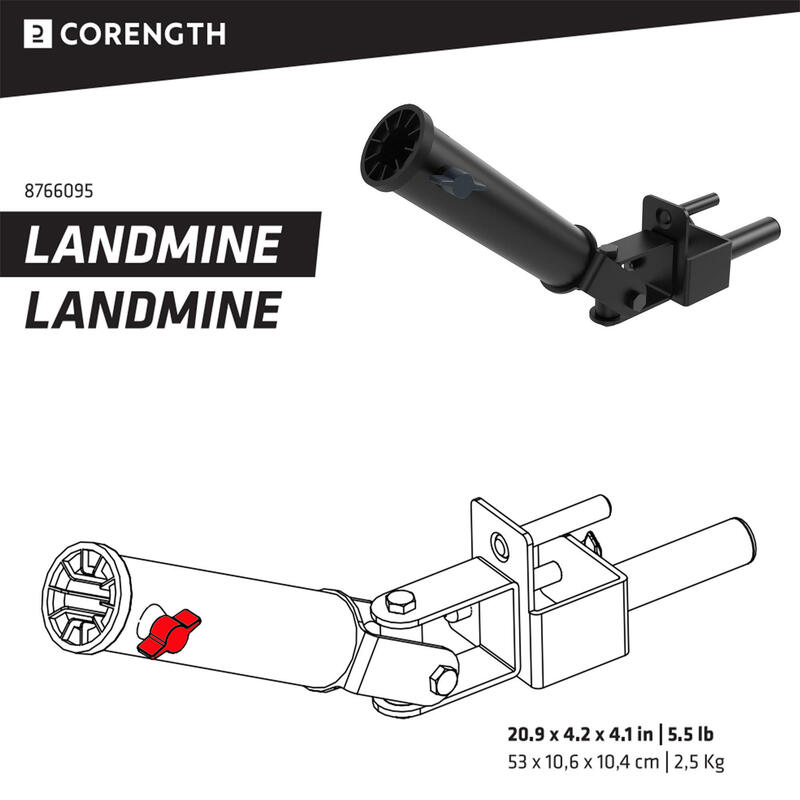 Smart Landmine - śruba mocująca