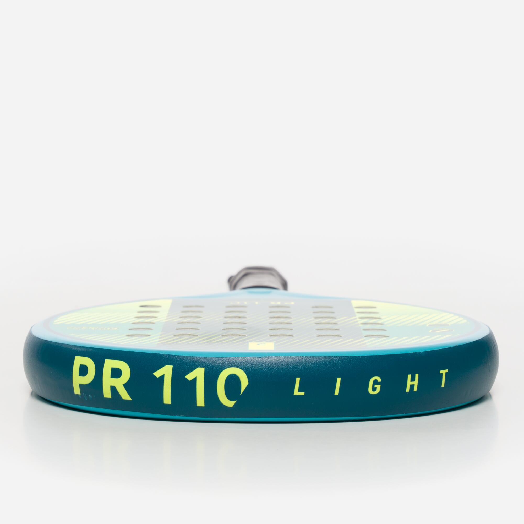 Raquete de padel Júnior - 5 a 8 anos - Kuikma PR 110 light Azul Amarelo 6/6