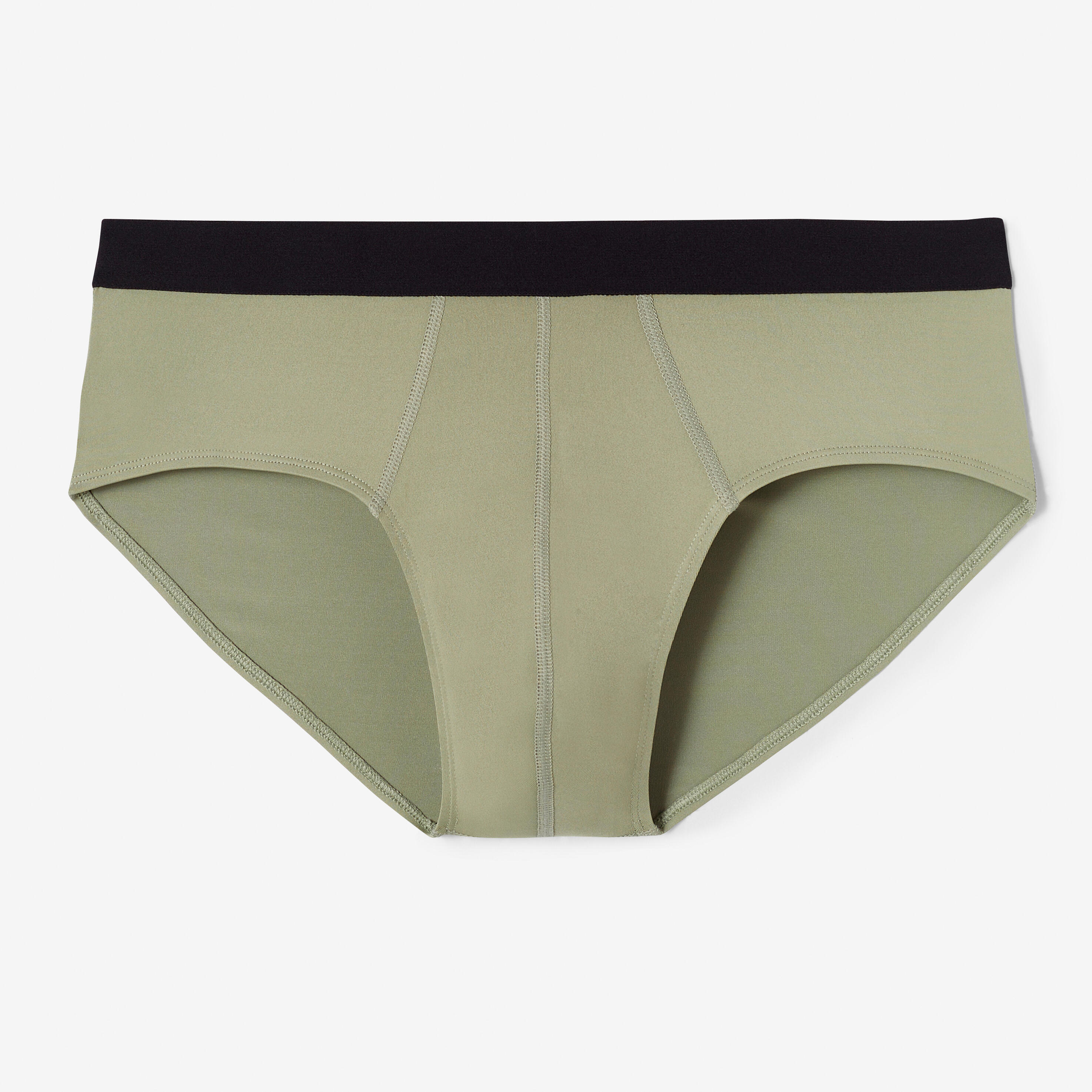Breathable Sports Briefs Sage Green