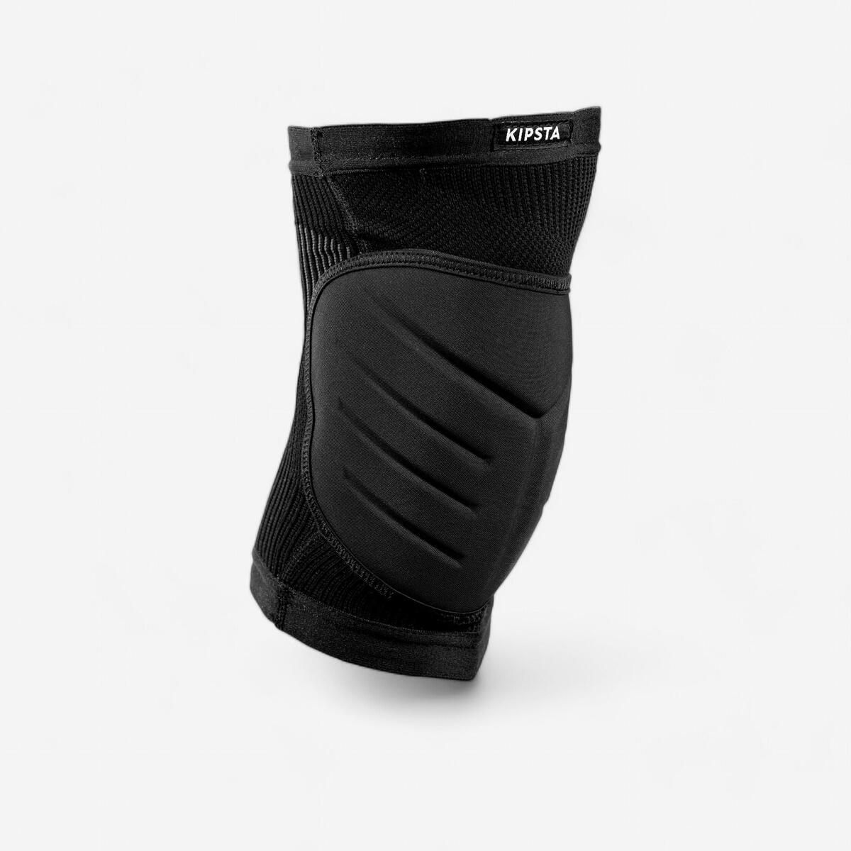 Genouillères de protection noires gardien de Futsal