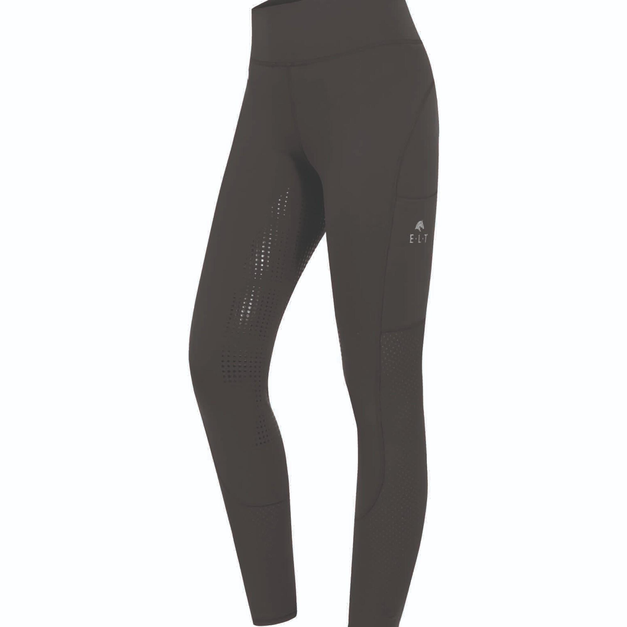 WALDHAUSEN Reitleggins Hanna High Waist, schlamm