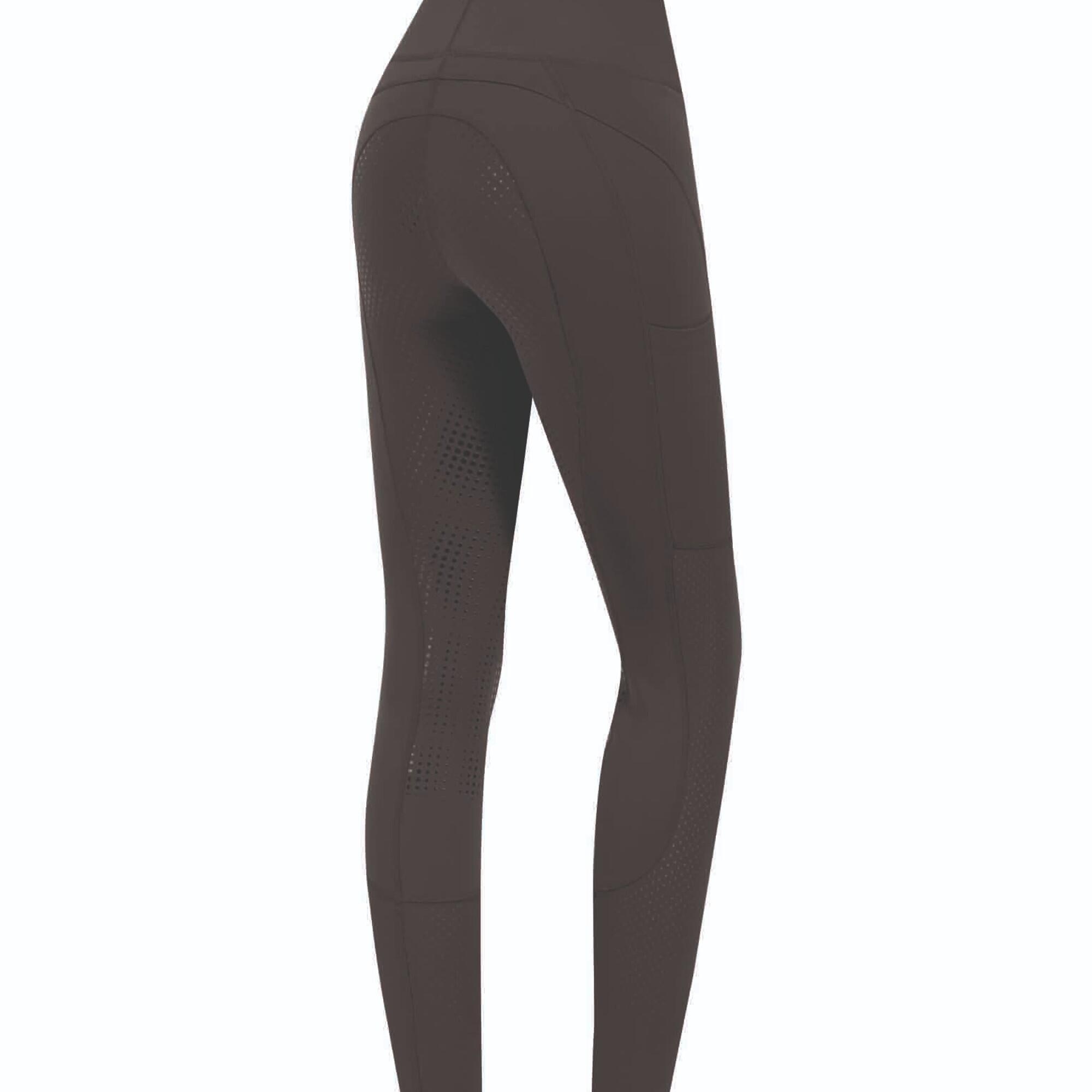 Reitleggins Hanna High Waist, schlamm 2/2