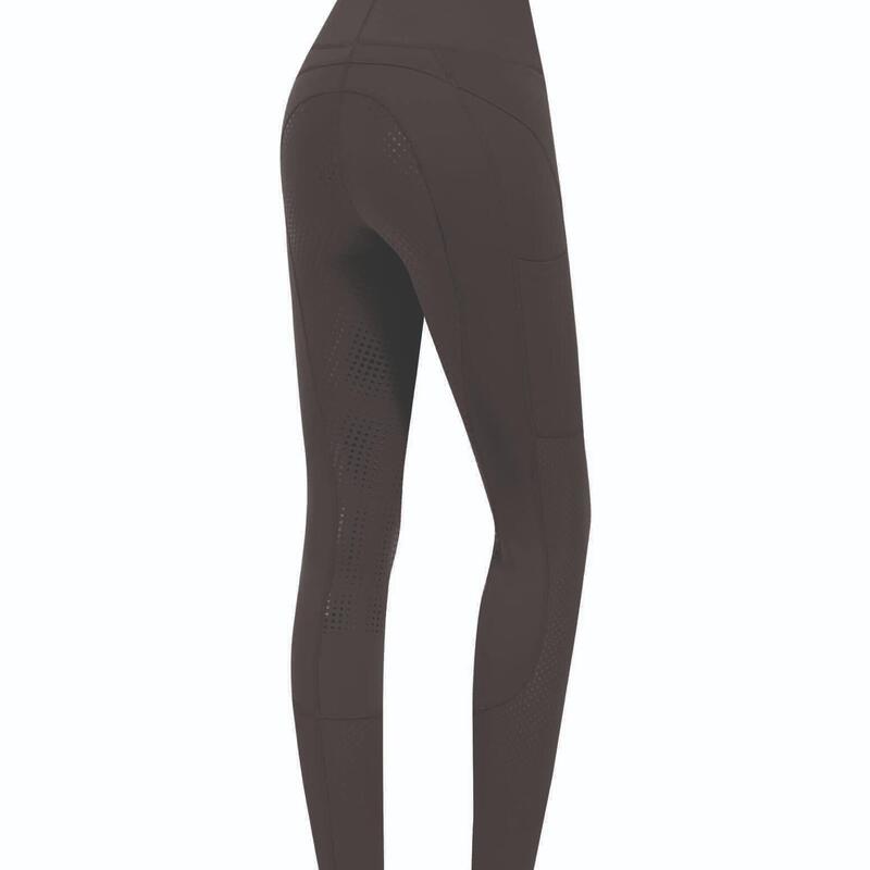 Reitleggins Hanna High Waist, schlamm