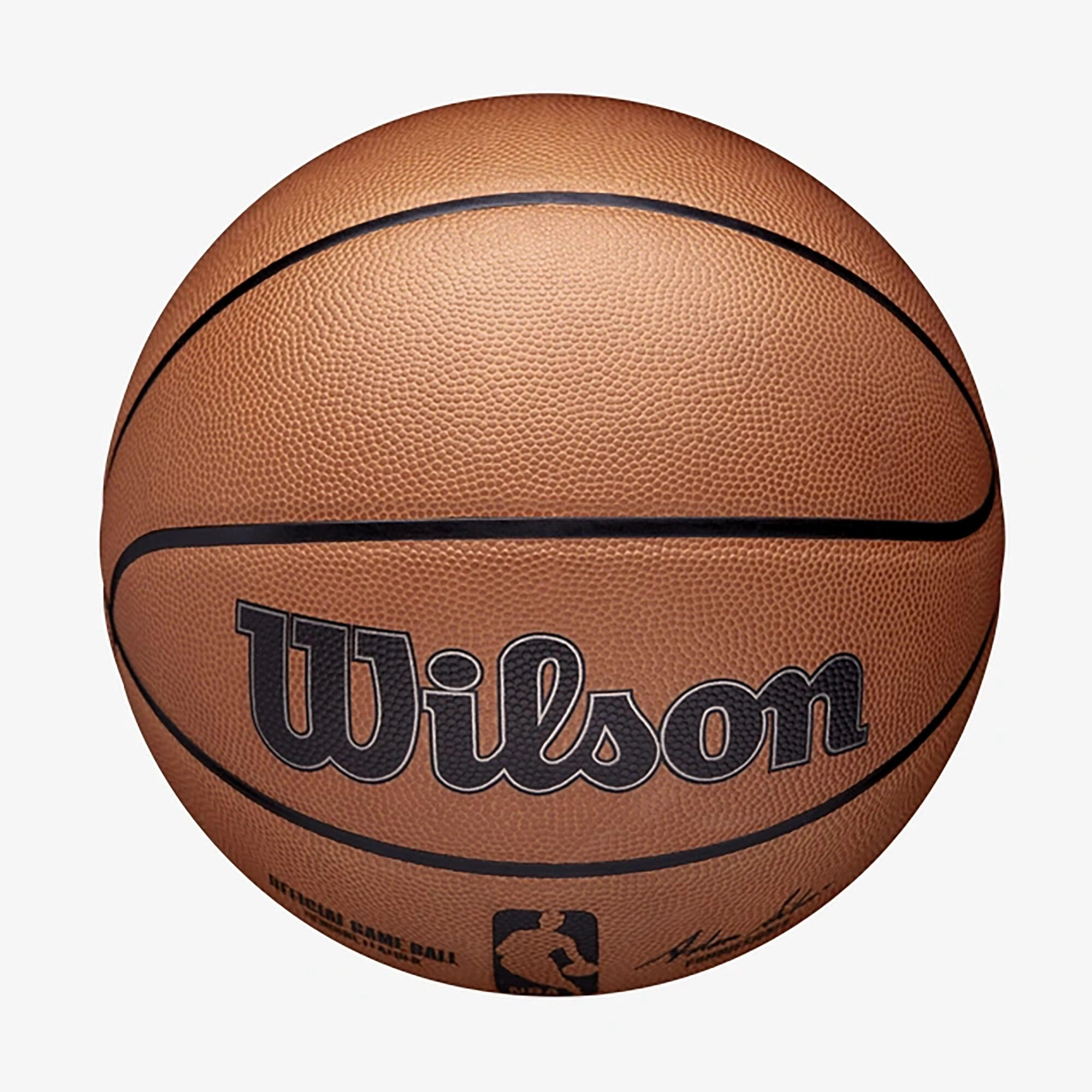 Basketball Size 7 NBA Official Game Ball - Brown 5/5