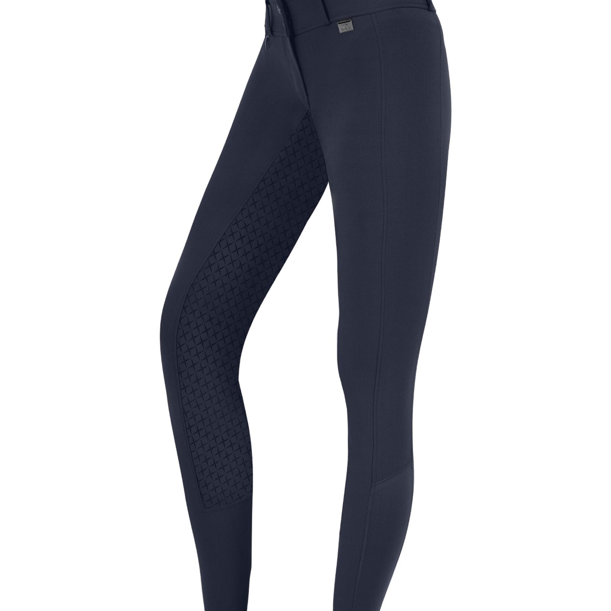 Reithose Micro Sport High Waist, nachtblau 2/2