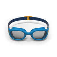 Swimming goggles SOFT - Clear lenses - Size small - Blue yellow