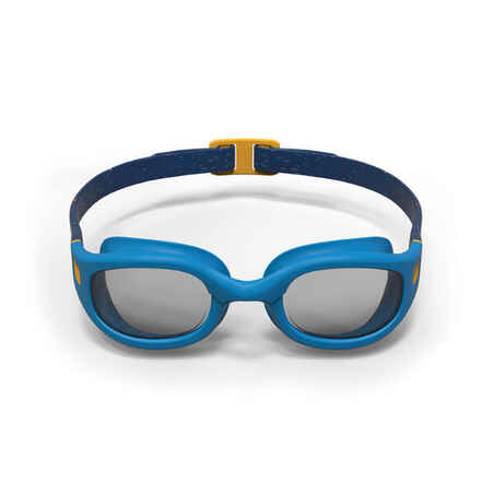 Swimming goggles SOFT - Clear lenses - Size small - Blue yellow