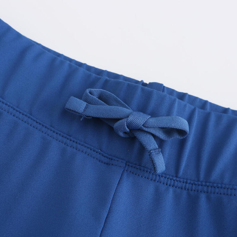 兒童款抗 UV 緊身褲 500－藍色
