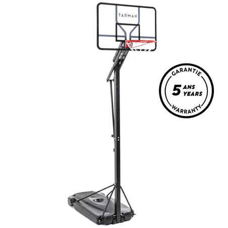 Canasta de baloncesto con pie ajuste fácil de 2,40 m a 3,05 m - B700 pro