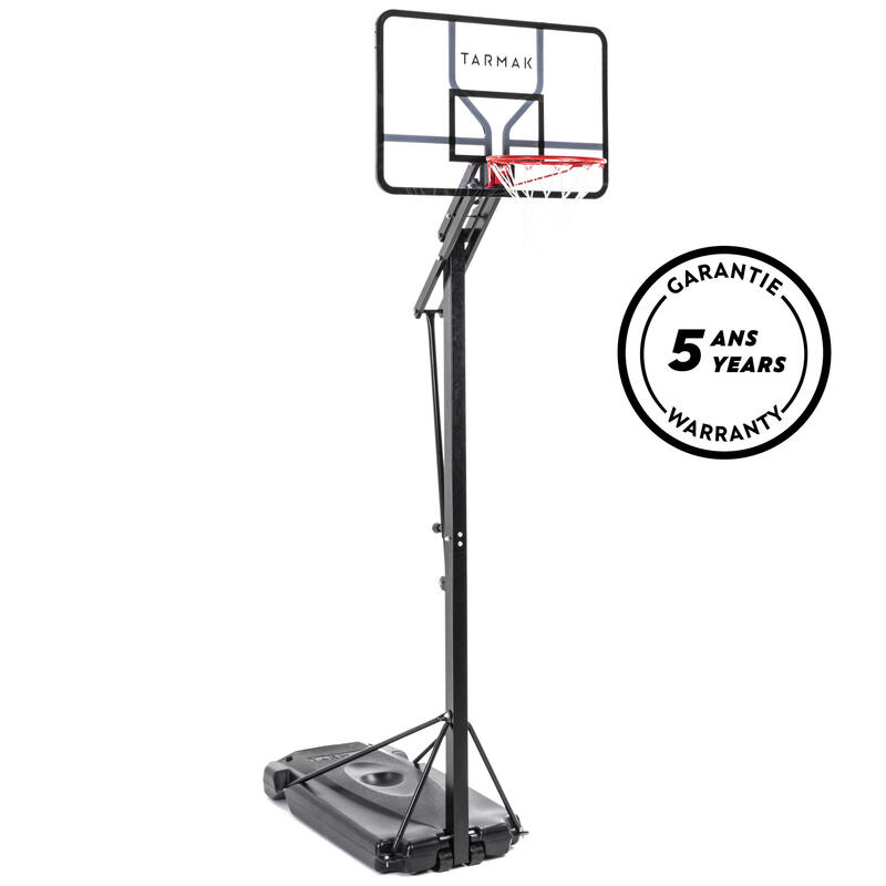 B700 Pro Kids'/Adult Basketball Hoop 2.4m to 3.05m. 7 playing heights.